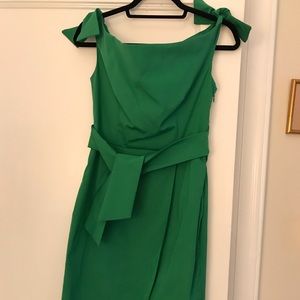 Milly Green Tie Dress NEW
